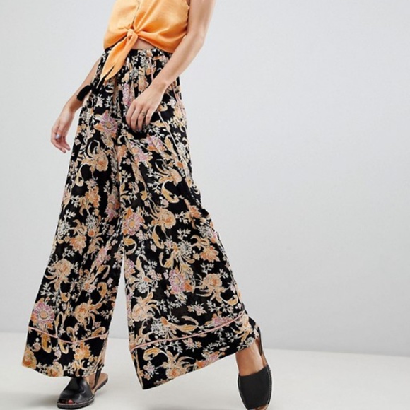 Free People Pants - FREE PEOPLE BALI WILDFLOWER PANTS
